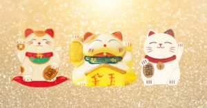 招き猫　招き猫右手　招き猫左手　開運　運気を上げる